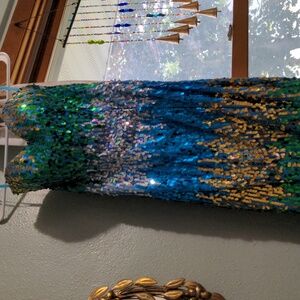 Sequin formal strapless dress